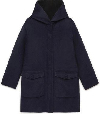 Maliparmi Chaqueta Doble de Lana - Coats - Mujer - Azul - 2XL