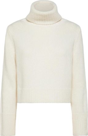 Peuterey Stijlvolle Winterjas - Dames - Coltruien - Beige - L - Wol - Truien & Vesten