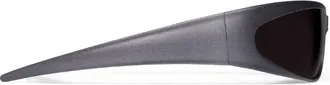 Balenciaga Oval-Frame Sunglasses - Grey