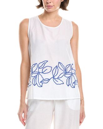 Hanro Hanro Liz Embroidered Tank