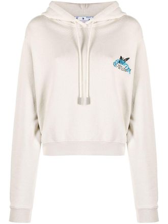Off-white Felpa con cappuccio - Toni neutri