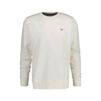 GANT Heren, Sweatshirts & Hoodies, Beige, Maat: 2XL Katoen