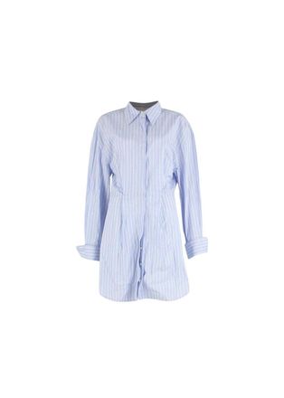 Racil Striped Cotton Shirt Dress Size M
