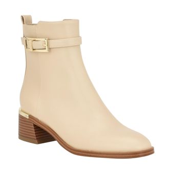 Calvin Klein Jallis Womens Low-Top Boots, Natural Light 110, 8