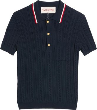 Valentino Garavani Truien & Vesten, Heren, Blauw, 2Xl, Stijlvolle trui met uniek design