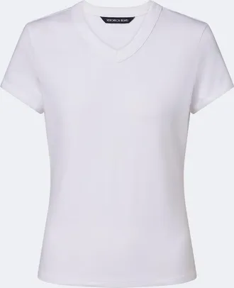 Veronica Beard Devin cotton-blend jersey T-shirt