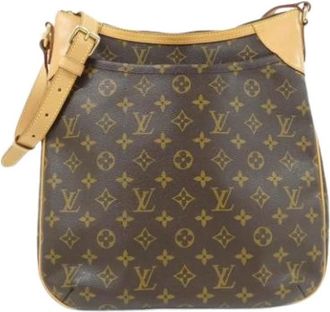 Louis Vuitton Pre-owned Canvas Schoudertas - Dames - Vintage Schoudertas - Bruin - ONE Size - Vintage