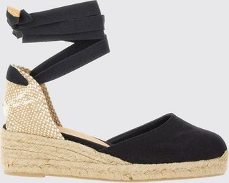 Castaner Espadrillas con zeppa Carina in canvas di cotone