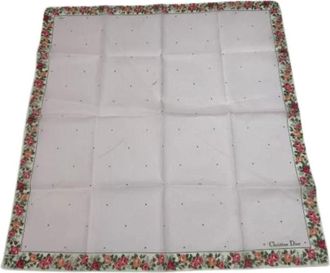 Dior Pre-owned Scarf - Dames - Vintage Accessoires - Roze - ONE Size - Vintage