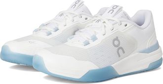 On The Roger Advantage Pro Womens Running Shoes White/Chambray : 10.5 M, Textile