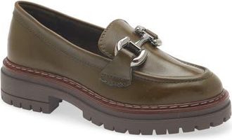 Bottero Chunky Lug Loafer in Oliva 26 at Nordstrom, Size 10