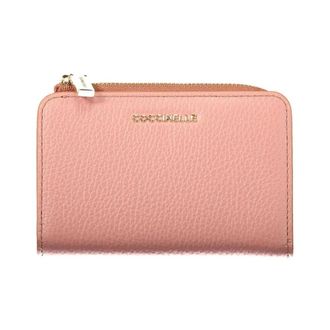 Coccinelle Portafoglio Zip Around in Pelle - - Accessories - Donna - Rosa - ONE SIZE