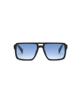 Philipp Plein Sunglasses Plein Essential Men in Black/lightblue at Nordstrom, Size +0.00
