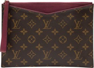 Louis Vuitton Brown Monogram Canvas Pallas Beauty Clutch (Authentic Pre-Loved)