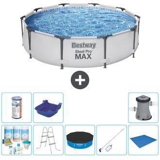 Bestway Piscina Bestway Steel Pro Max Redonda - 305x76 Cm - 7-piezas S21655