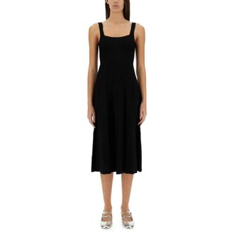 Staud Ellison Knit Midi Dress - Dresses - Mujer - Negro - L