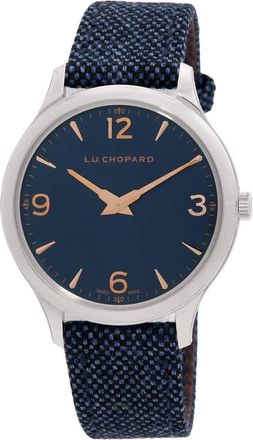 Chopard L.U.C. Automatic Blue Dial Mens Watch 168592-3002