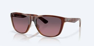 Costa Unisex Corrientes Polarized Sunglasses In Tortoise Rose Gradient
