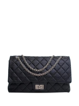 Chanel 2009-2010 Reissue 2.55 Aged Calfskin Double Flap 227 shoulder bag - Black