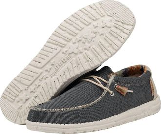 Hey Dude Mens Wally Eco Sneaker In Sox Aegean