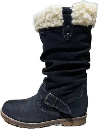Eric Michael Womens Nashua Winter Boots In Black