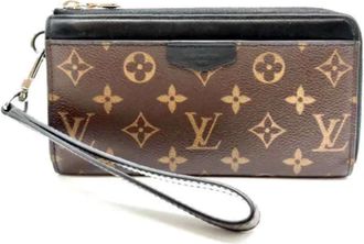 Louis Vuitton Pre-owned Clutches, male, Brown, Size: ONE SIZE Pre-owned M69407 Long wallet (bi-fold)