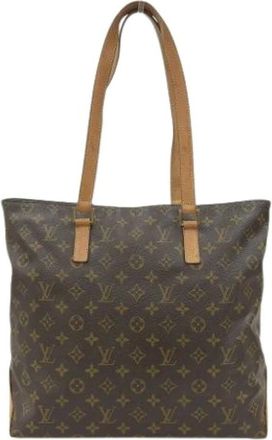 Louis Vuitton Pre-owned Tote Bags, female, Brown, Size: ONE SIZE Pre-owned Vintage Canvas Tote Bag