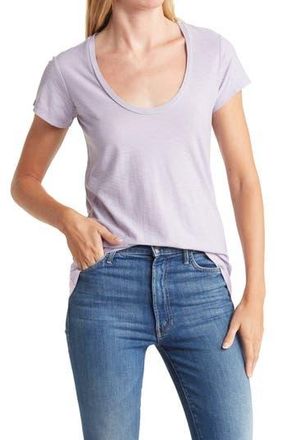 James Perse Deep V-Neck T-Shirt in Parfait at Nordstrom Rack, Size 3 (Fits Like 8-10 Us)