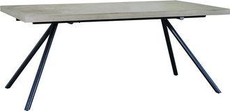Seasonal Living Sia Concrete Grey 73In Dining Table