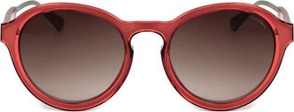 Linda Farrow KRIS VAN ASSCHE KVA60 C4 Mens Sunglasses Red Size 49