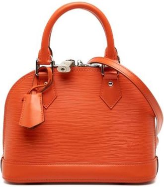 Louis Vuitton Pre-owned Handbags, female, Orange, Size: ONE SIZE Pre-owned Alma BB