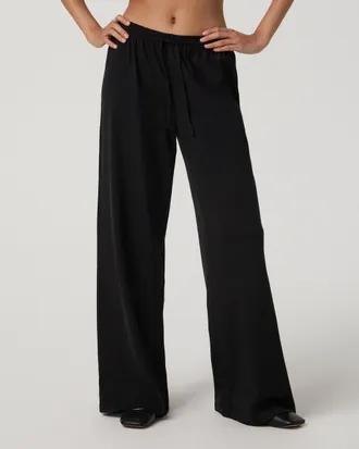 Vuori Clothing Heavyweight Cotton Easy Pants | Black | XS, Size Extra Small