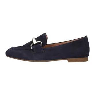 Gabor Schoenen, Dames, Blauw, 40 1/2 EU, Leer, 211 Loafers
