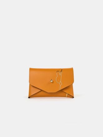 The Cambridge Satchel Company The Hiding Miffy Mini Purse - Carrot Orange