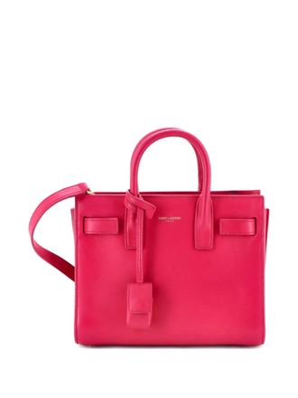 Saint Laurent Sac de Jour Bag Leather Nano tote bag - Roze