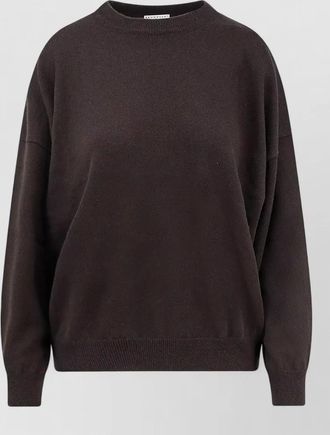 Brunello Cucinelli cashmere crew neck long sleeve sweater