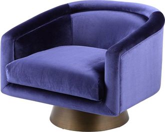 Pangea Home Audrina Swivel Lounge Chair