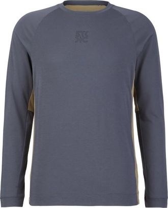 Stoic PerformanceMerino LofsdalenSt. MTB L/S Velotrikot f&uuml;r Herren | blau