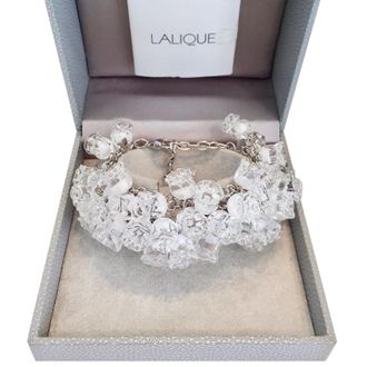 Lalique Rare Muguet Lily of the Valley Crystal Bracelet