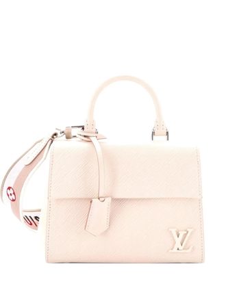 Louis Vuitton Cluny Top Handle Bag Epi Leather Mini satchel - Beige