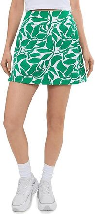 Travis Mathew Moveknit Game Set Ma Womens Skort Green Tambourine : SM, Elastane/Polyamide