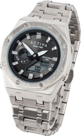 Invicta Activa x Invicta Digital ACWM303-001 Heren Horloge - Quartz Uurwerk - met zwarte Wijzerplaat - 45mm