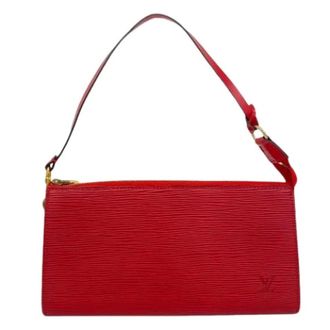 Louis Vuitton Pre-owned Shoulder Bags, female, Red, Size: ONE SIZE Pre-owned Vintage Pouch