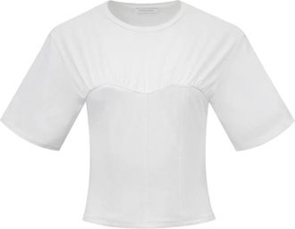 Patrizia Pepe Dames, Tops, Wit, Maat: XS