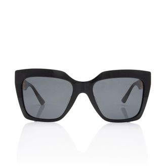 Versace Greca Cutout Square Sunglasses