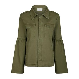 Neo Noir Dames, Jassen, Groen, Maat: XS Katoen