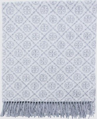 Tory Burch Sciarpa in lana e cashmere