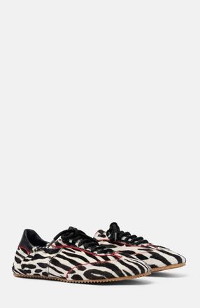 Scarosso Riley Sneakers in Zebra - Ponyhair-Effect Calf at Nordstrom, Size 37.5