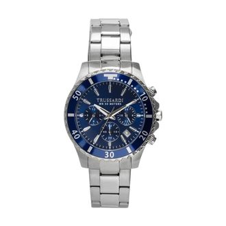 Trussardi Accessoires, Heren, Grijs, ONE Size, Watches