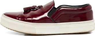 Celine Sneakers in pelle con nappa - Rosso